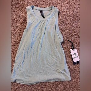 MPG Women's Ribbed Aqua Tank Top